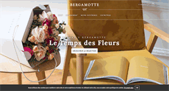 Desktop Screenshot of bergamotte.com